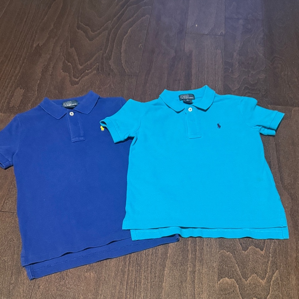 Polo by Ralph Lauren Kids Shirts - Navy and Aqua